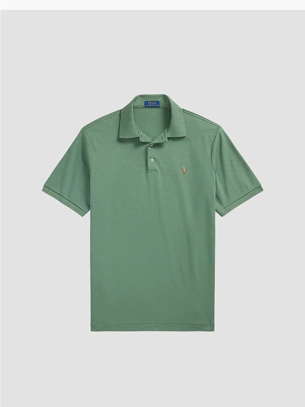 Polo Ralph Lauren Men’s Short Sleeve Polo Shirt Sage Green Medium